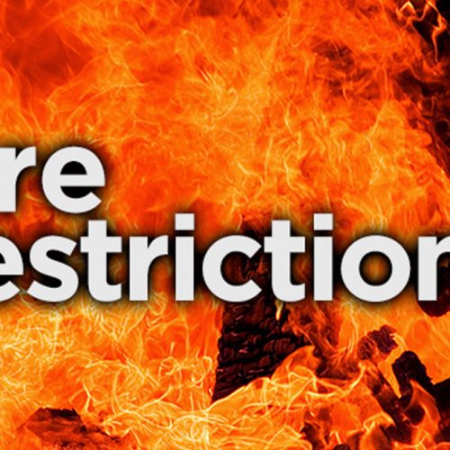 New fire restrictions