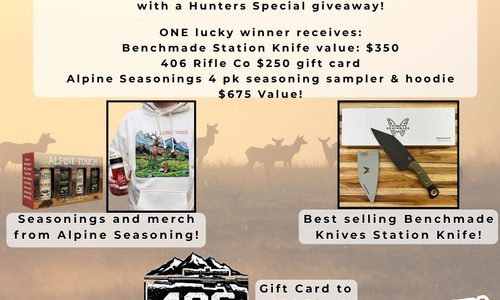 Hunters Special Giveaway!